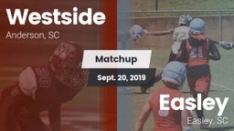 Matchup: Westside vs. Easley  2019