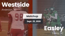 Matchup: Westside vs. Easley  2020