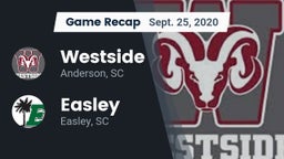 Recap: Westside  vs. Easley  2020