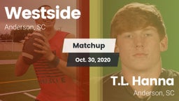 Matchup: Westside vs. T.L. Hanna  2020