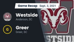 Recap: Westside  vs. Greer  2021