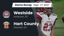 Recap: Westside  vs. Hart County  2021