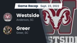 Recap: Westside  vs. Greer  2022