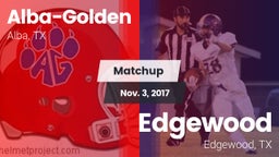 Matchup: Alba-Golden vs. Edgewood  2017