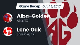 Recap: Alba-Golden  vs. Lone Oak  2017