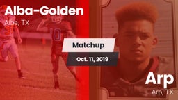 Matchup: Alba-Golden vs. Arp  2019