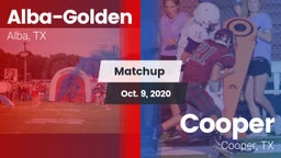 Matchup: Alba-Golden vs. Cooper  2020