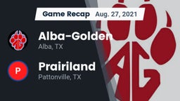 Recap: Alba-Golden  vs. Prairiland  2021