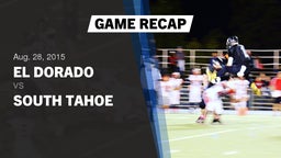 Recap: El Dorado  vs. South Tahoe  2015