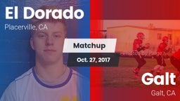Matchup: El Dorado vs. Galt  2017