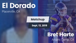 Matchup: El Dorado vs. Bret Harte  2019