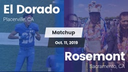Matchup: El Dorado vs. Rosemont  2019