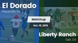 Matchup: El Dorado vs. Liberty Ranch  2019