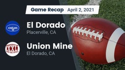 Recap: El Dorado  vs. Union Mine  2021