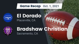 Recap: El Dorado  vs. Bradshaw Christian  2021