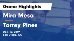 Mira Mesa  vs Torrey Pines  Game Highlights - Dec. 10, 2019