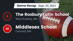 Recap: The Roxbury Latin School vs. Middlesex School 2021