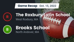Recap: The Roxbury Latin School vs. Brooks School 2022