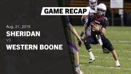 Recap: Sheridan  vs. Western Boone 2015