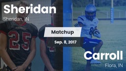 Matchup: Sheridan vs. Carroll  2017