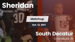 Matchup: Sheridan vs. South Decatur  2017
