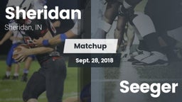 Matchup: Sheridan vs. Seeger 2018