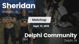 Matchup: Sheridan vs. Delphi Community  2019