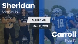 Matchup: Sheridan vs. Carroll  2019