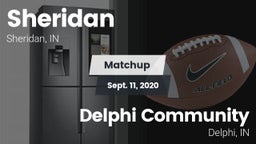 Matchup: Sheridan vs. Delphi Community  2020