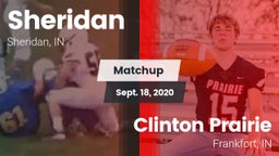 Matchup: Sheridan vs. Clinton Prairie  2020
