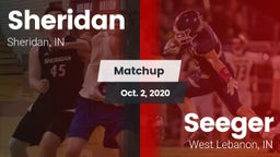 Matchup: Sheridan vs. Seeger  2020