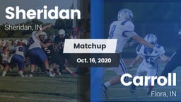 Matchup: Sheridan vs. Carroll  2020