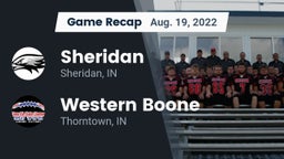 Recap: Sheridan  vs. Western Boone  2022