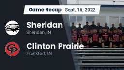 Recap: Sheridan  vs. Clinton Prairie  2022