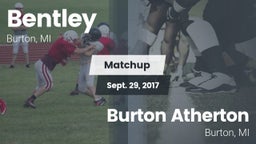 Matchup: Bentley  vs. Burton Atherton   2016