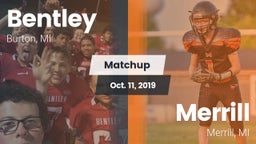 Matchup: Bentley  vs. Merrill  2019