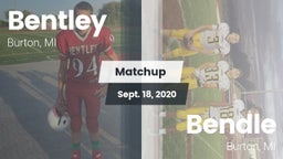Matchup: Bentley  vs. Bendle  2020