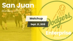 Matchup: San Juan vs. Enterprise  2018