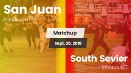 Matchup: San Juan vs. South Sevier  2018