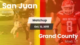 Matchup: San Juan vs. Grand County  2018