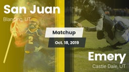 Matchup: San Juan vs. Emery  2019