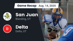 Recap: San Juan  vs. Delta  2020