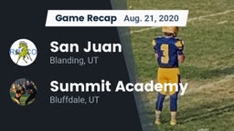 Recap: San Juan  vs. Summit Academy  2020