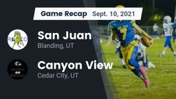 Recap: San Juan  vs. Canyon View  2021