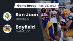 Recap: San Juan  vs. Bayfield  2023