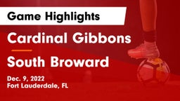 Cardinal Gibbons  vs South Broward  Game Highlights - Dec. 9, 2022
