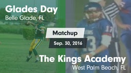 Matchup: Glades Day vs. The Kings Academy 2016