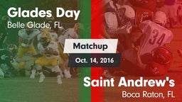 Matchup: Glades Day vs. Saint Andrew's  2016
