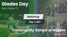 Matchup: Glades Day vs. Community School of Naples 2017