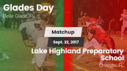 Matchup: Glades Day vs. Lake Highland Preparatory School 2017